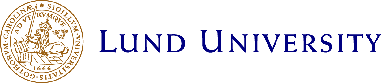 Lund University logotype, link to Lund University
